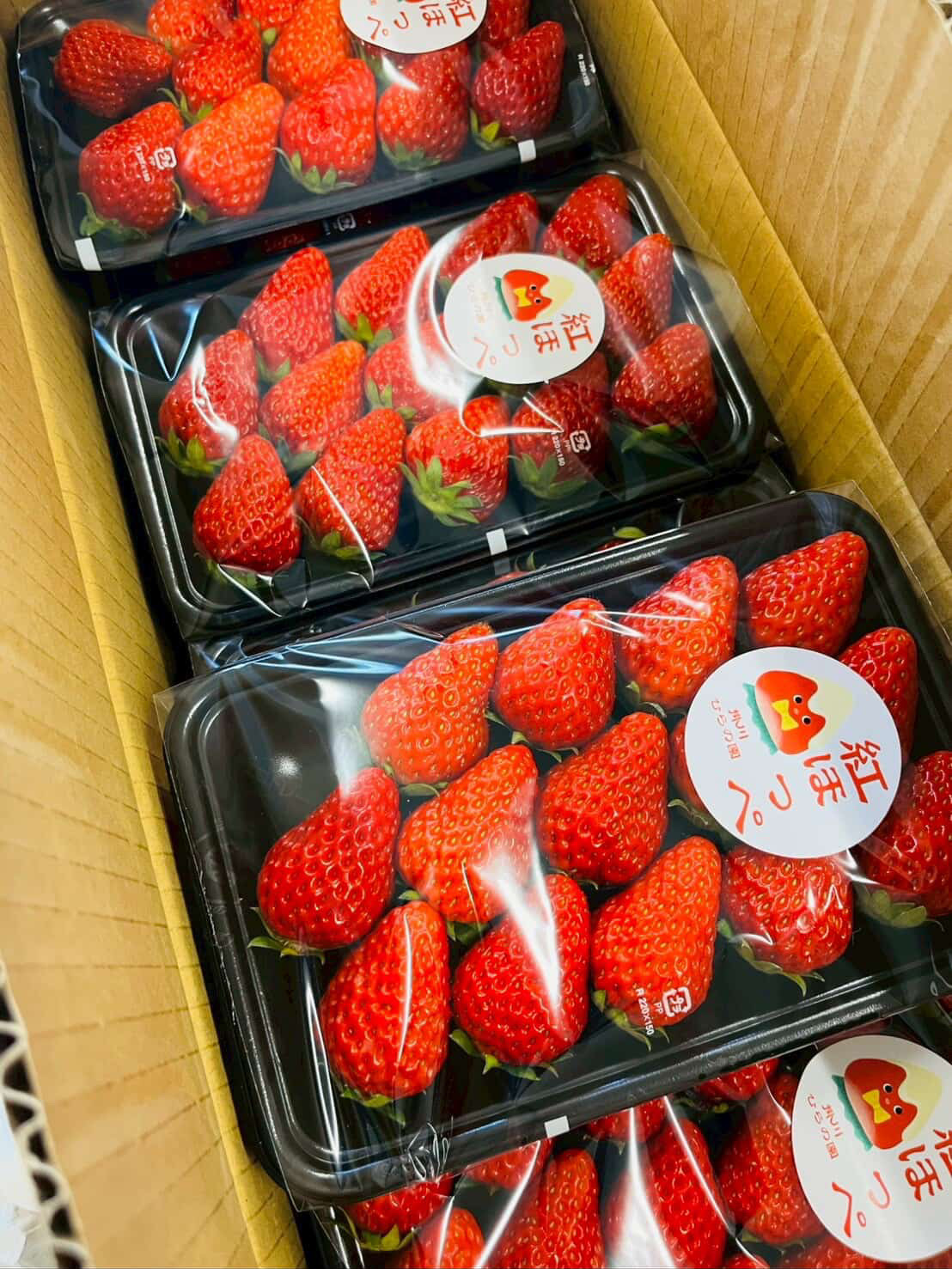 子ども食堂寄付イチゴ